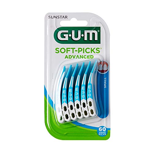 Gum 649 SOFTPICKS Advanced Small, 60 Stück, schwarz, Standard