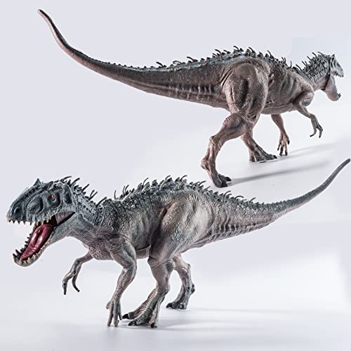 Image of JR PARK Large Dinosaur Toy, 15.7 inch Figures Realistic Rex with Moveable Jaw, Educational Animal Model for Collector, Fanatics, Birthday Gift