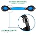 Gaming Headset,DLAND 3.5mm Wired Bass Stereo Noise Isolation Gaming Headphones with Mic for Laptop Computer, Cellphone, PS4 and so on- Volume Control (Black and Blue)