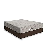 Cama Box Casal + Colchão De Molas Ensacadas - Ortobom - Airtech Springpocket 138x188x65cm