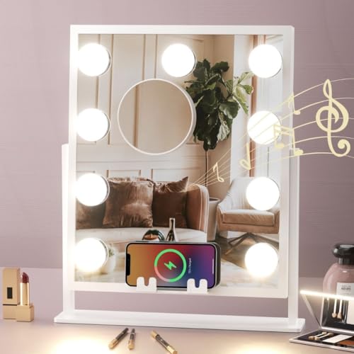 Fancii Vanity Mirror with Wireless Charging