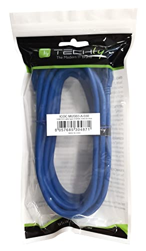 TECHLY 305243 Cavo USB 3.0 Superspeed A/Micro B 1