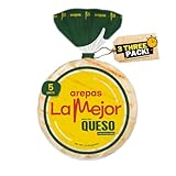 📦 Package Contents: Enjoy unbeatable value with 3 packs of fresh, ready to eat arepas colombianas, each containing 5 corn patties mixed with rich cheese in the dough. That’s a total of 15 cheesy arepas in every order, perfect for family meals, partie...