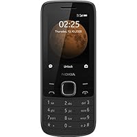 Nokia 225 | GSM Unlocked Mobile Phone | 4G | Black