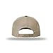 The Hat Pros Richardson 112FP & 112PFP Classic Fit Five-Panel Adjustable Snapback Trucker Cap - One Size - Army Olive/Tan