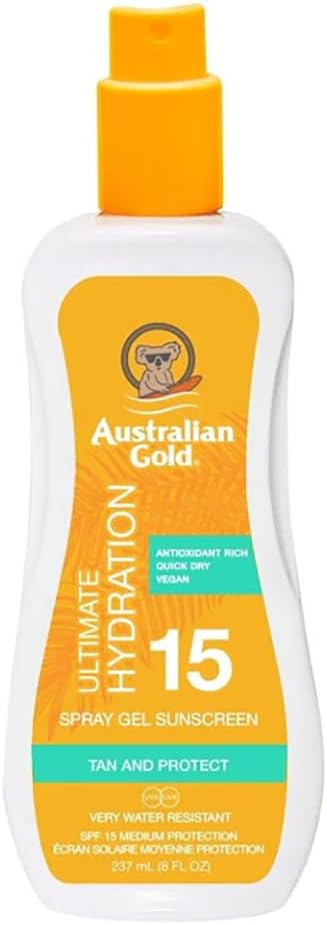 Australian Gold Sun protection spray SPF 15, 236 ml Australian Gold Sun protection spray SPF 15, 236 ml