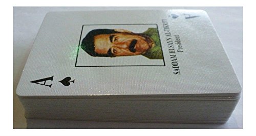 Baraja de Poker Iraq War Saddam Sellada Nueva miniatura 4