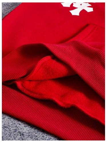 Men's Skull Graphic Hoodies Long Sleeve Hooded Sweatshirt Goth Y2k Hoodies Pullover Streetwear3