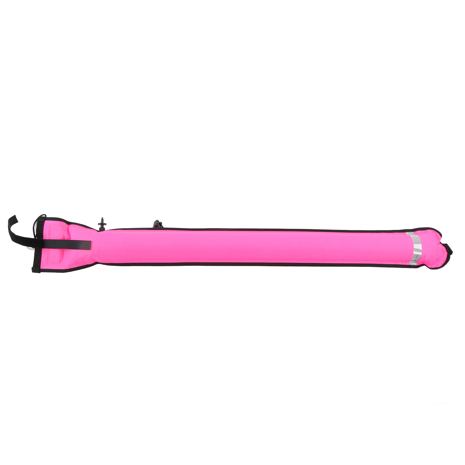 Barra di segnalazione Boa segnaletica di immersione Tubo di segnalazione gonfiabile ad alta visibilità, adulto unisex (rosa)