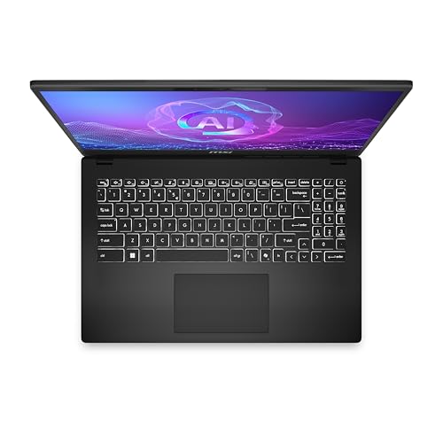 MSI Modern 15 H AI C2HMG 247FR Intel Core Ultra 9 Ordinateur portable 39 6 cm 15.6 Full HD DDR5 SDRAM SSD Wi Fi 6E 802.11ax Windows 11 Pro Neuf - vue 10