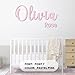 Personalized Wooden Name Sign for Nursery – Custom Baby Name Wall Letters, Wood Name Sign for Kids Room, Baby Shower Gift - Wooden Nursery Sign