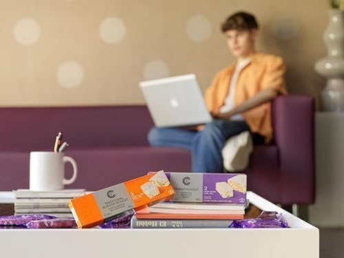 Castillo de Jijona - Schokoladennougat mit Mandeln - Schokoladennougat - Zart und Knusprig - Glutenfrei - Höchste Qualität - Traditionelles Rezept - Hergestellt in Spanien (Jijona) (200 Gramm)