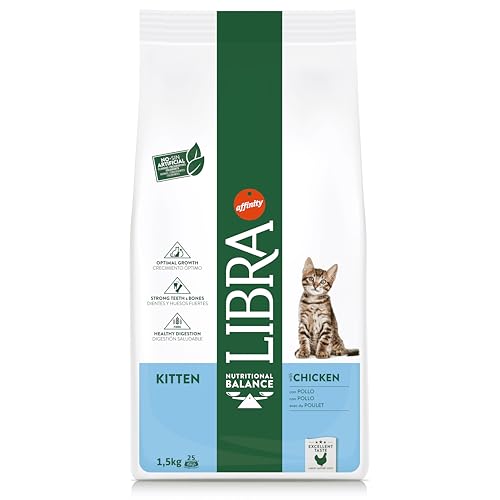 Image of Libra Cat Kitten 1.5 Kg from Affinity Petcare | Premium Kitten Cat Food | Complete and Balanced for Kittens