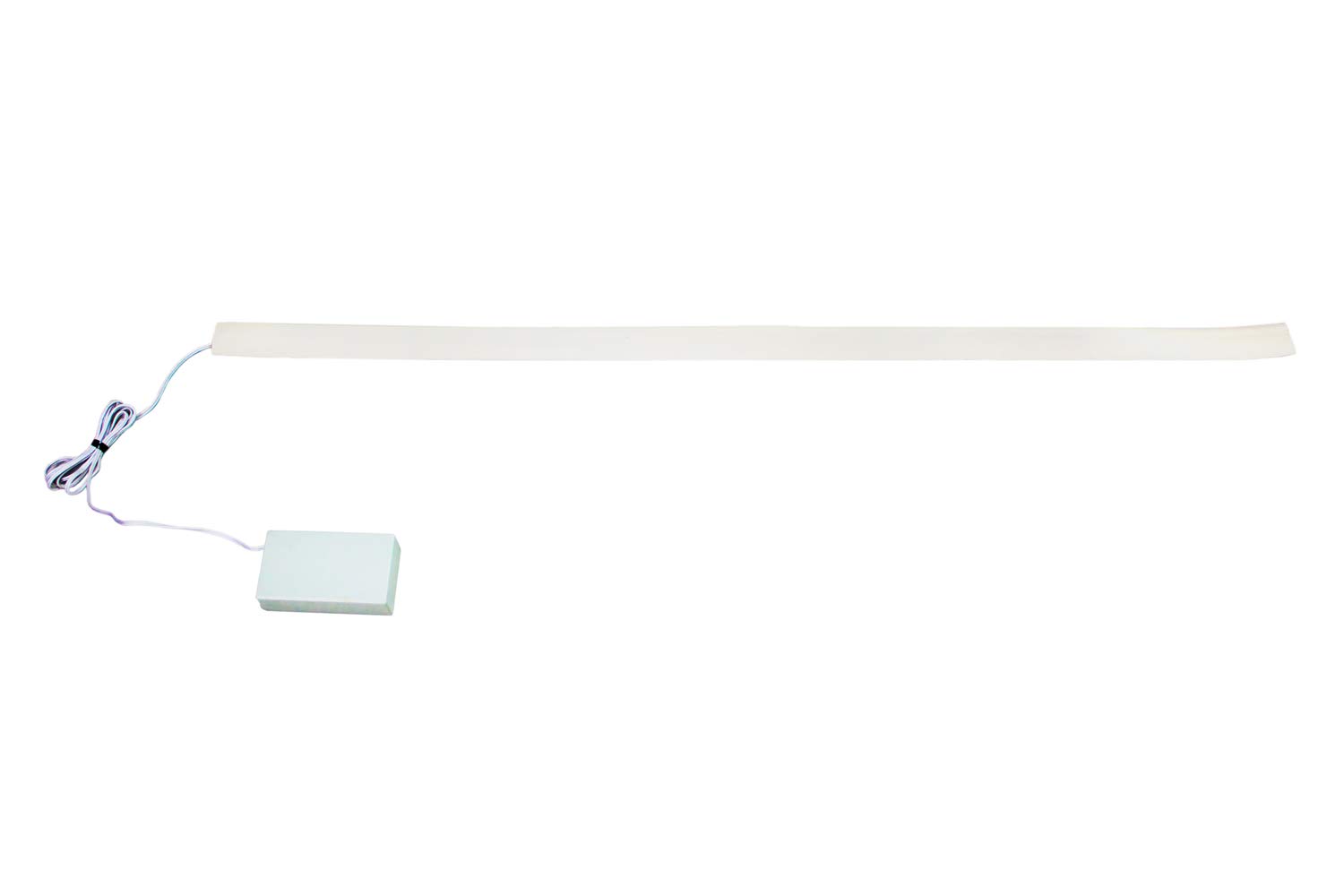 Funk-Bettkantensensor - Pflegehilfe - mit Akku Funkempfänger Netz und Mobil - 60cm x 22mm x 2mm - Demenz Sturzprävention - Bettkantenalarm