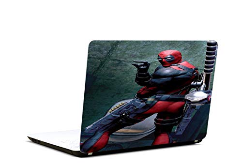 Image of 5 Ace HD Dead Pool Laptop Skin, for 10 to17inch for Dell, Lenovo, Acer, HP, Sony,Apple,MacBook (Multi Color,Vinyl)