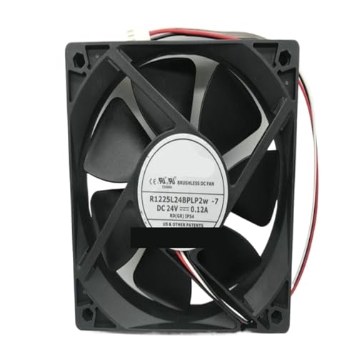Ventilateur 12CM DC24V R1225L24BPLP2w-7 haute durabilité à 3 fils