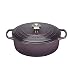 Produktbild Le Creuset Signature Gusseisen-Bräter mit Deckel, Ø 33 cm, Oval, Für alle Herdarten und Induktion geeignet, Volumen: 7,5 l, Cassis