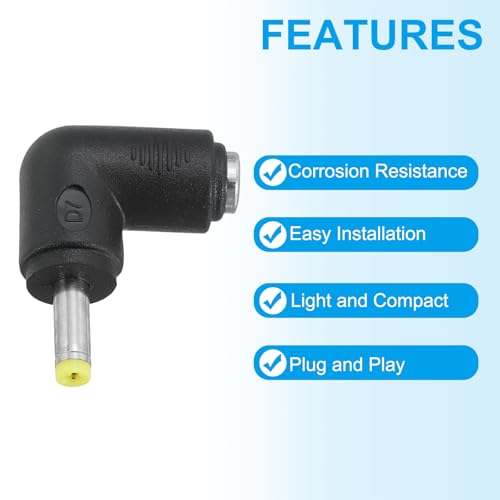 Adaptador de Conector de Poder PATIKIL, 4 Piezas Ángulo 90 Grados miniatura 5