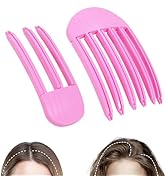 Volumizing Hair Clips, 2Pcs Hair Volume Clip for Fluffy Bangs, Easy High Crown Volume Tool for Wo...