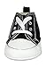 Converse Kid's First Star High Top Shoe, Black, 1 M US Infant