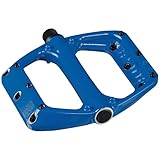 Gran rigidez y fiabilidad Spank Pedales Spoon DC Bright Blue para Bicicleta Adulto Unisex, 100 x 105 mm