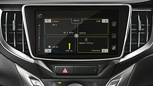 armour guards 9h unbreakable matte finish screen protector compatible with maruti swift/baleno/vitara brezza/dzire/ignis & s-cross car touch screen infotainment system (7 inch)