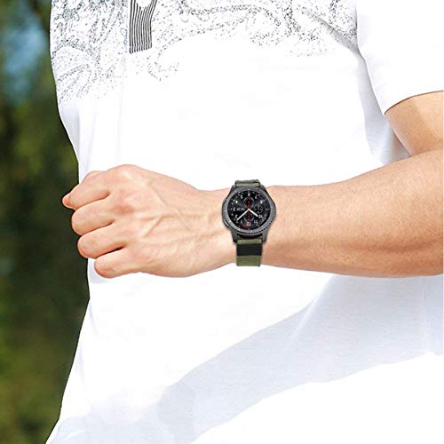 Correa de nylon para Galaxy Watch 46mm, pack de 2 miniatura 6