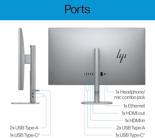 Image of HP OmniStudio X All-in-One Desktop PC 31.5 inch 4K UHD Display Ultra 7-256V