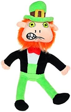 MIGHTY- Liar Leprechaun - Squeaker-Multiple Layers. Made Durable, Strong & Tough. Interactive Play (Tug, Toss & Fetch). Machine Washable and It Floats.