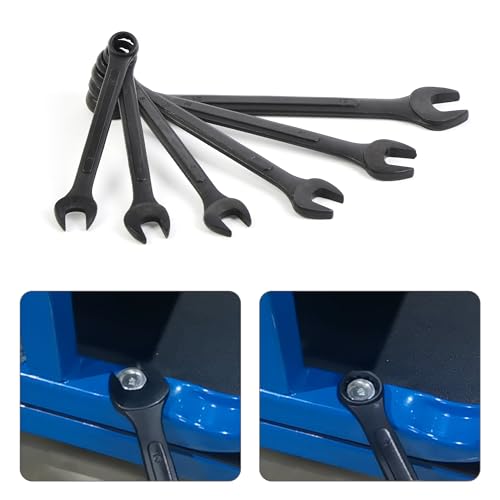 WINMAX TOOLS AUTOMOTIVE Conjunto de chaves métricas, 16 peças, conjunto de chaves métricas de 6 mm a