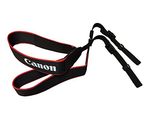 Excelshoots Oem Canon Eos Digital Dslr Camera Shoulder Neck Strap 1" Wide For Canon Eos T6I, T5I, T4I, T3I, T2I, T1I, Etc. #TOP2