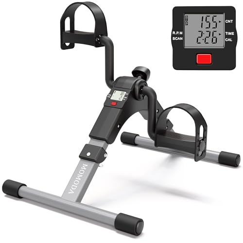 Pedal Exerciser Desk Exercise Bike Leg and Arm...