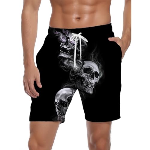 Men's Hawaiian Shirts Casual Button Down Short Sleeve Shirts Set Printed Shorts Beach Hawaii Suits4