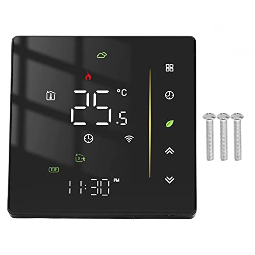 Marhynchus 95 To 240V Wifi Smart Thermostat, Programmable Temperature Controller For Boiler Heating Black #TOP6