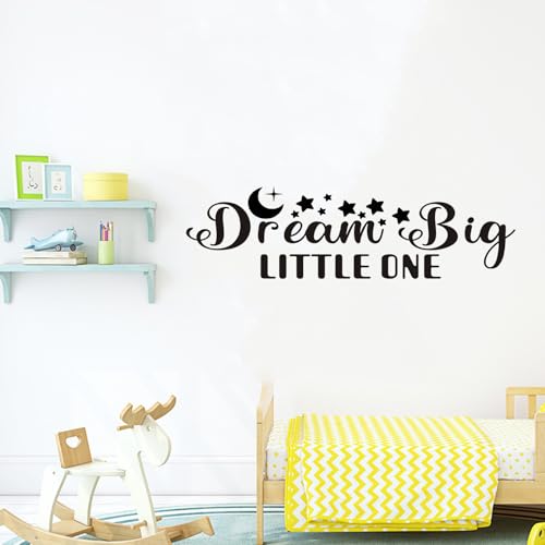 Vinilo Decorativo de Texto Dream Big Little One 35 x 9.8 in miniatura 4