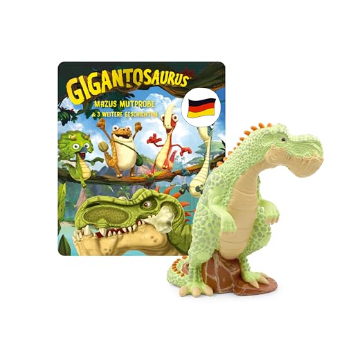 tonies Hörfigur für Toniebox, Gigantosaurus – Mazus Mutprobe, Hörspiel mit 4 Geschichten für Kinder ab 4 Jahren, Spielze...