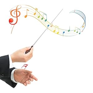 Wood Handle Music Conductor Baton for Symphony Leader Choral Director Accessories Music Band Conductor Baton