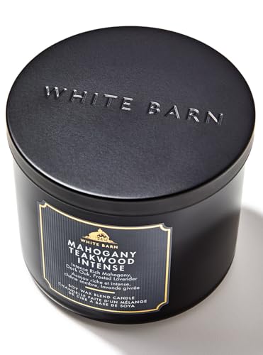Bath & Body Works Mahogany Teakwood Intense 3-Wick Scented Candle...