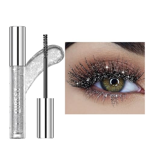 Sugeru Mascara Colorato,Mascara Glitterato,Panorama Mascaras Glitterato Diamante,Mascaras Waterproof a Prova