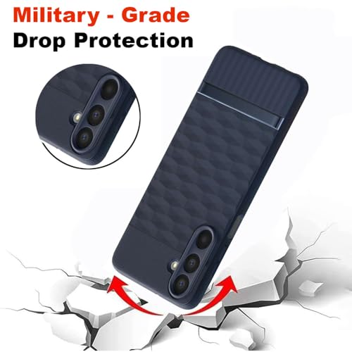 Image of Shockproof Case for Samsung Galaxy A17 5G / F17 5G / M17 5G | Full Camera Protection | TPU Flexible Back Cover for Samsung Galaxy A17 5G / F17 5G / M17 5G (Steel Blue)