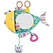 Espejo De Juguete Del Asiento Trasero De Fish Pattern Para El Recién Nacido Bebé Educativo Educativo De Dibujos Animados De Peluche De Juguete En El Coche