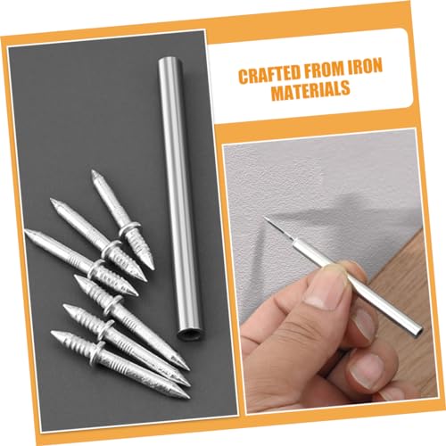 Image of Double-head Trim Nails for Wall Installation Sleeves Seamless Claw Nails