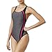 Speedo Women's Heathered Quantum Splice One-Piece Fitness Swimsuit