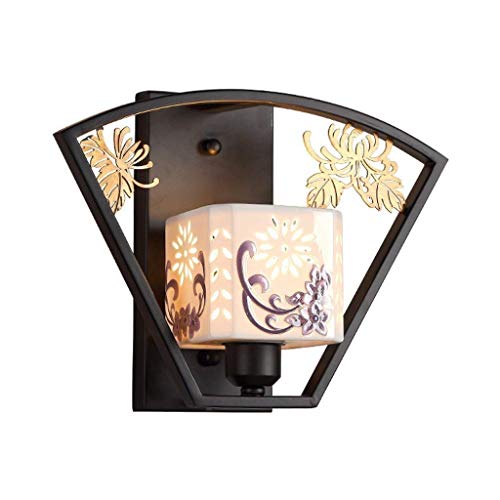 Applique murale chinoise salon chambre salle à manger luminaire vintage lampe chaude