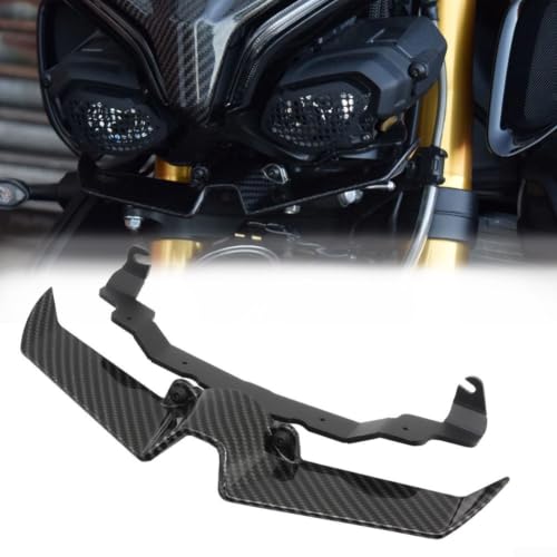Deflector frontal de alas para MT-10 SP 2022-2025 en acabado de carbono agresivo