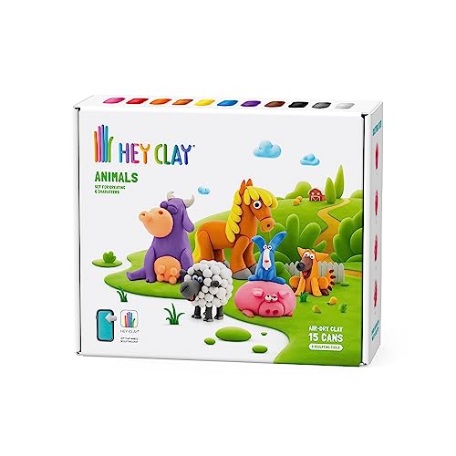 Hey Clay Air-Dry Clay - Animals