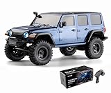 FCXㅤ 1/18 Thunder Storm RC Crawler, 4X4 Off Road RC Rock Crawler,Waterproof All Terrain RC Cars for Adults, RTR (Blue)