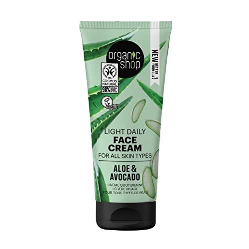 Organic Shop Avocado & Aloe Face Cream, 50ml