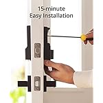 eufy Security Smart Lock C210, Keyless Entry Door Lock, Built-in WiFi Deadbolt, Smart Door Lock, No Bridge Required, Easy Installation, Touchscreen Keypad, App Remote Control, 4 AA Batteries Included - Image 5