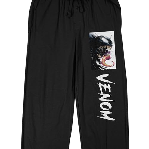 Marvel Venom Logo Men's Black Sleep Pants2